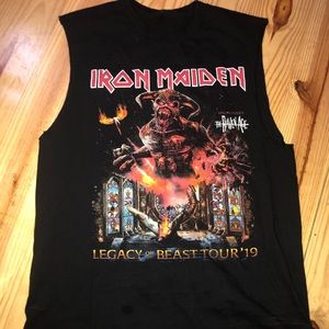 Iron Maiden Heavy metal cutoff XL